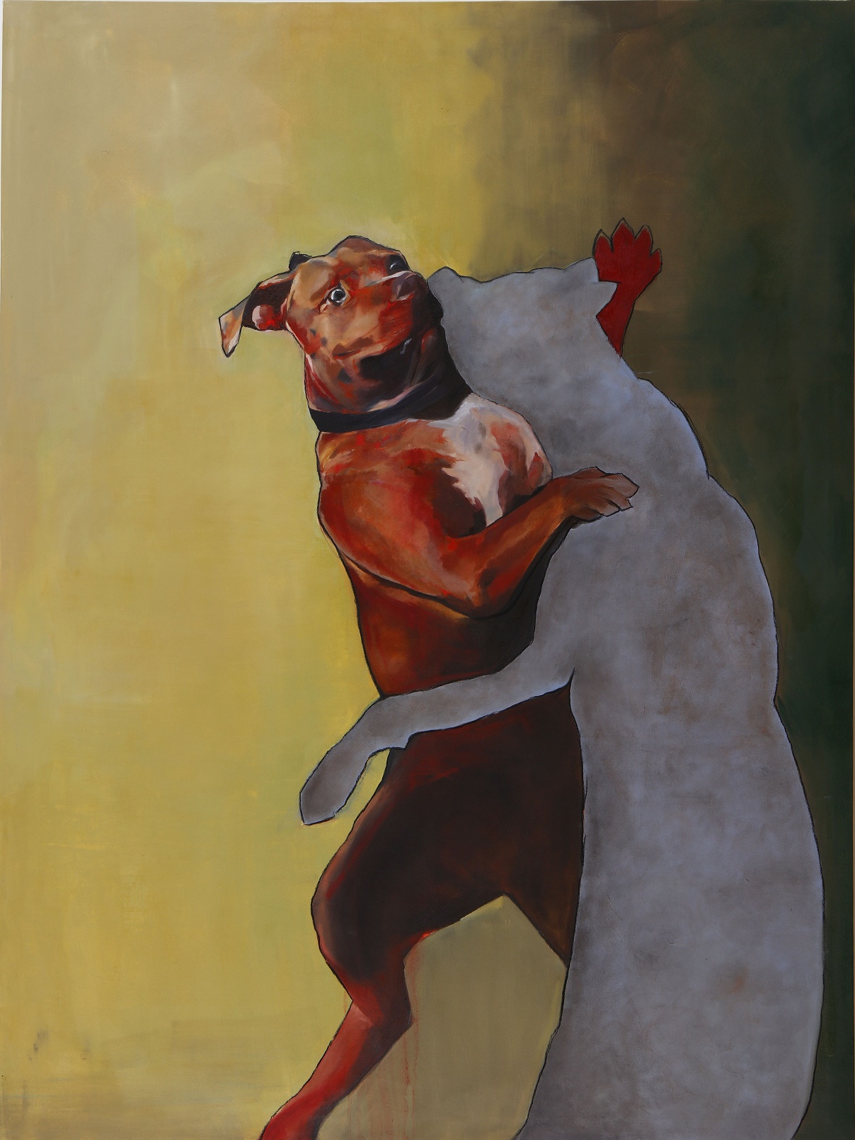 >’Boxer’  150cm x 200cm  Oil on Canvas 2018