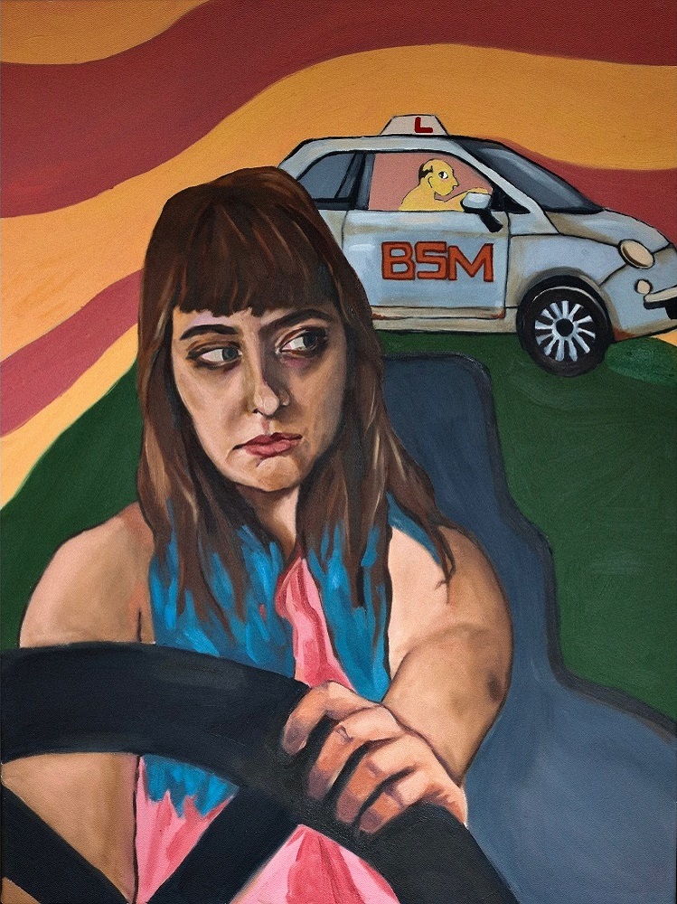 ‘You ruined Jamie Callum (drivers licence)’  60cm x 80cm  Oil on Canvas 2021