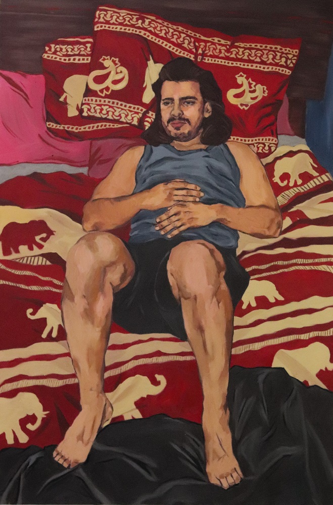 ‘Fit for a King’  150cm x 100cm  Oil on Canvas 2022
